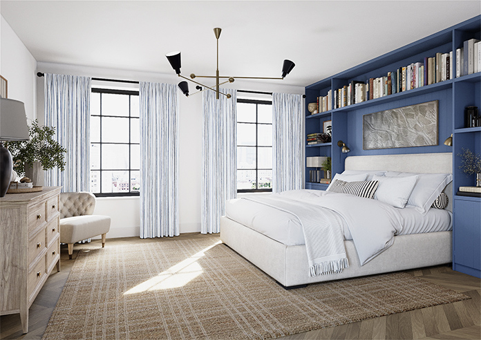 Vintage Stripe, Meander - Made to Measure Curtains - Image 7